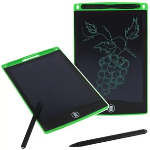 Nobo Kids, Tablet Graficzny do Rysowania Znikopis Zielony - Tablice dla dzieci - miniaturka - grafika 1