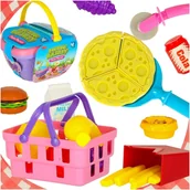 Zabawki AGD - Kosz piknikowy koszyk owoce soki napoje jedzenie prowiant przekąski na piknik - miniaturka - grafika 1