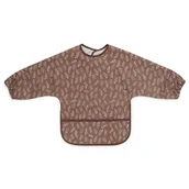 Śliniaki i fartuszki - Jollein - Śliniak fartuszkowy wodoodporny z kieszonką Meadow Chestnut - miniaturka - grafika 1