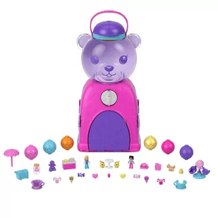 MATTEL POLLY POCKET MIŚ AUTOMACIK NIESPODZIANKI HJN90 - Figurki dla dzieci - miniaturka - grafika 1