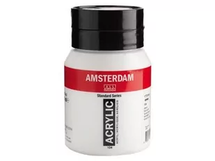 Talens Amsterdam, farba akrylowa, 500 ml, Biel cynkowa - Przybory szkolne - miniaturka - grafika 2