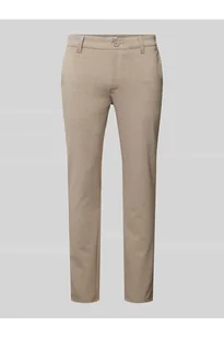 Spodnie materiałowe o kroju slim fit z efektem melanżu model MARK - Only & Sons - Spodnie męskie - miniaturka - grafika 1