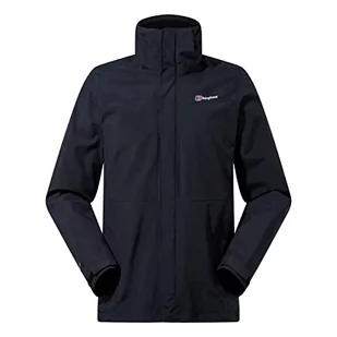 Berghaus Hillwalker Interactive Shell Jacket Black, czarny, m - Kurtki męskie - miniaturka - grafika 1