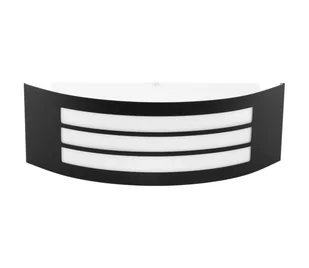 Kinkiet zewnętrzny 1xE27/14W/230V IP44 czarny - Lampy ogrodowe - miniaturka - grafika 1