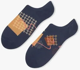 Stopki męskie STEVEN 021 wzorzyste 009 jeans - Skarpetki męskie - miniaturka - grafika 1