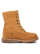 Botki damskie - Timberland Trapery Authentic TB08329R2311 Brązowy - miniaturka - grafika 1