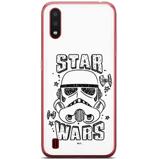 ERT GROUP etui na telefon Samsung A01, case oryginalny i oficjalnie licencjonowany przez Star Wars, wzór Szturmowiec 013, optymalnie dopasowane, plecki z TPU - Etui i futerały do telefonów - miniaturka - grafika 1