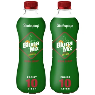 2x SYROP SODAPOP BLUNA COLA POMARAŃCZA 500ml KONCENTRAT DO SATURATORA WODY - Syropy i koncentraty owocowe - miniaturka - grafika 1