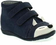 Buty dla chłopców - Trzewiki chłopięce 06448 Granatowe - miniaturka - grafika 1
