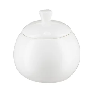 Cukiernica porcelanowa BOSTON white VILLA ITALIA - Cukiernice - miniaturka - grafika 1