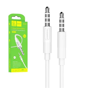 KABEL STEREO DENMEN JACK DO JACK 3,5 CALA BIAŁY 1M DX01 - Kable - miniaturka - grafika 1