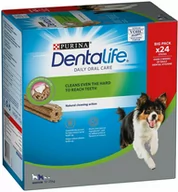 Przysmaki dla psów - Dentalife Purina Dentalife codzienna pielęgnacja zębów dla średnich psów - 24 sztuki (8 x 69 g) - miniaturka - grafika 1