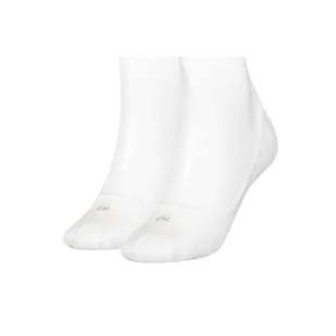 Skarpety Calvin Klein Footie Low Cut 2P (kolor Biały, rozmiar 39-42) - Skarpetki damskie - miniaturka - grafika 1