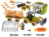 Klocki - Gospodarstwo Rolne Maszyny Rolnicze Farma Traktor Zwierzęta Zagroda Owce - miniaturka - grafika 1