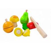 Zabawki AGD - Plan Toys Drewniany zestaw warzyw i owoców Plan Creations Company Limited - miniaturka - grafika 1