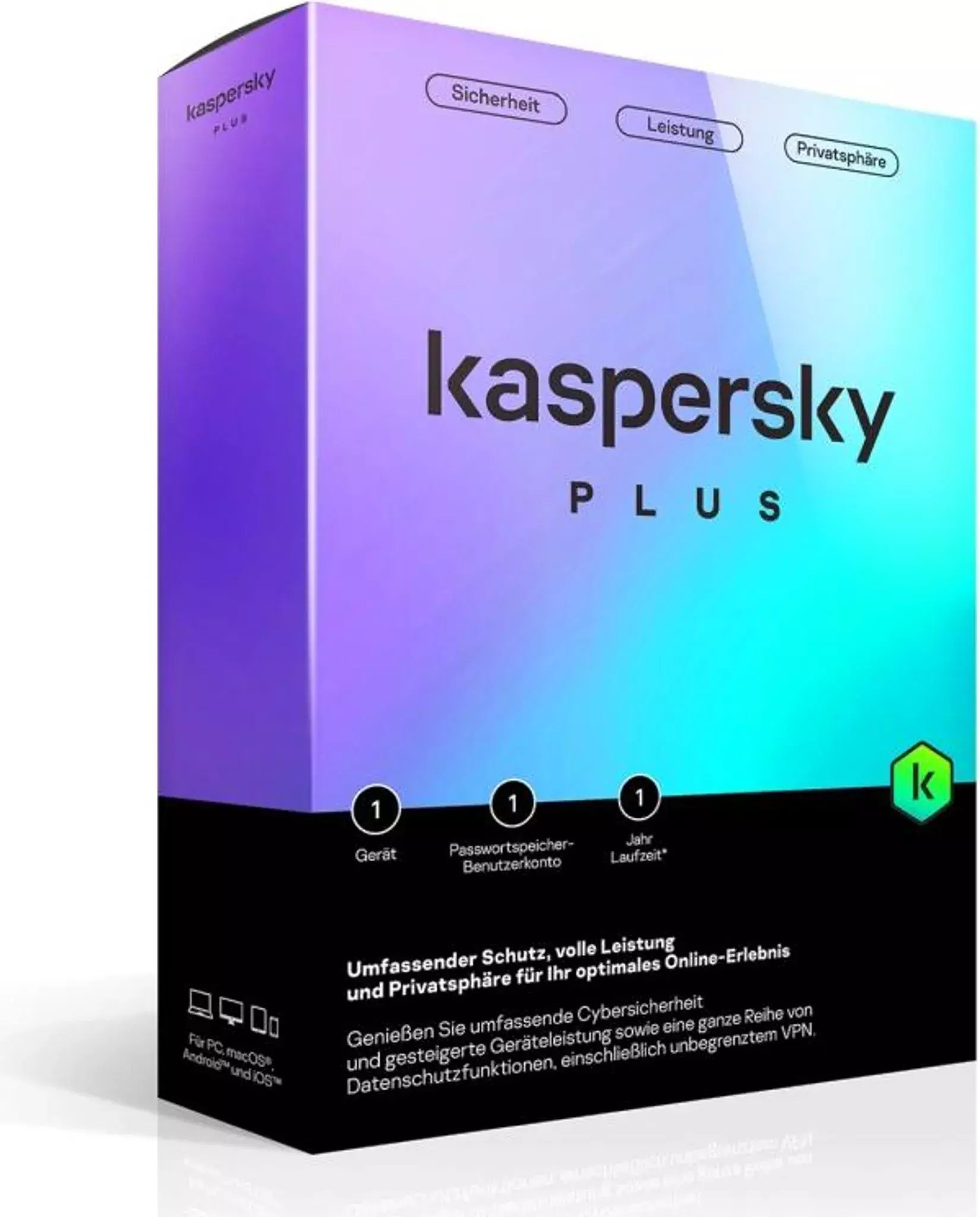 KASPERSKY Plus 1 Device Envelope ML KL1042G5AFS-ENVDACH
