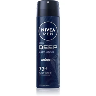Nivea Men Deep antyprespirant w sprayu 48 godz 150 ml - Dezodoranty i antyperspiranty męskie - miniaturka - grafika 1