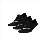 Skarpetki damskie - Damskie Skarpety stopki NIKE NIKE EVERYDAY PLUS LIGHTWEIGHT SX5277-011 – Czarny - miniaturka - grafika 1