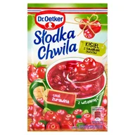 Batoniki - Dr. Oetker Dr Oetker SŁODKA CHWILA KISIEL ŻURAWINOWY Z OWOCAMI 32,5G DR OETKER zakupy dla domu i biura 14316640 - miniaturka - grafika 1