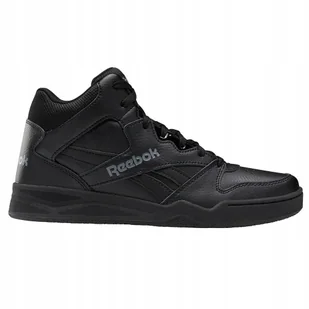 Buty męskie sportowe jesienne wysokie Reebok Royal Bb 100000090 czarne 44 - Buty sportowe męskie - miniaturka - grafika 1