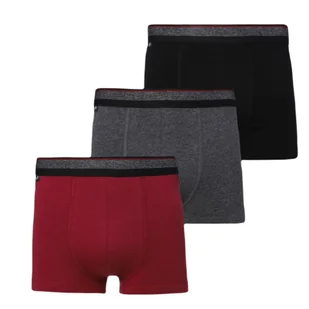 Bokserki męskie klasyczne w stylowych kolorach 3-pak WIELOKOLOROWY XL - Majtki męskie - miniaturka - grafika 1