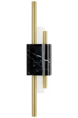 Lampy ścienne - King Home Kinkiet Evans czarny marmur BMS1.BLACK - miniaturka - grafika 1