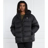 Kurtki męskie - CALVIN KLEIN JEANS Puchowa kurtka | Oversize fit - miniaturka - grafika 1