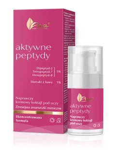 AVA Aktywne Peptydy Naprawczy Kremowy Koktajl pod Oczy 15ml - Kosmetyki pod oczy - miniaturka - grafika 1