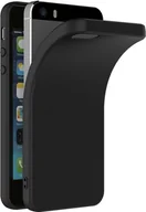 Etui i futerały do telefonów - Silikonowe etui ochronne na telefon Apple iPhone 5 5S SE Matt Black Backcover Etui na telefon komórkowy - miniaturka - grafika 1