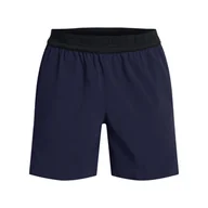 Spodenki męskie - Męskie Spodenki UNDER ARMOUR UA VANISH ELITE SHORT 1376782-410 – Granatowy - miniaturka - grafika 1