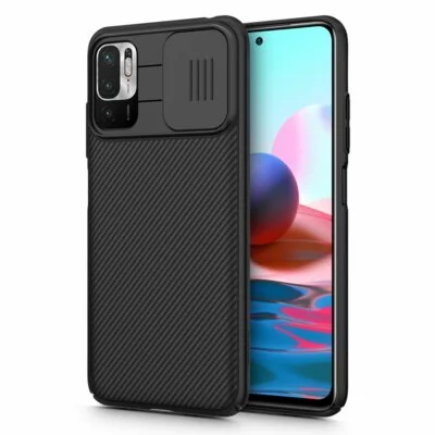 Nillkin Etui Camshield do Xiaomi Poco M3 Pro 5G/Redmi Note 10 5G Czarny