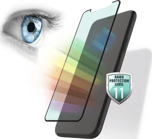 Hama Anti-Bluelight+Anti-bacterial 3D Tempered Glass for Apple iPhone 13 / 13 Pro - Szkła hartowane na telefon - miniaturka - grafika 1