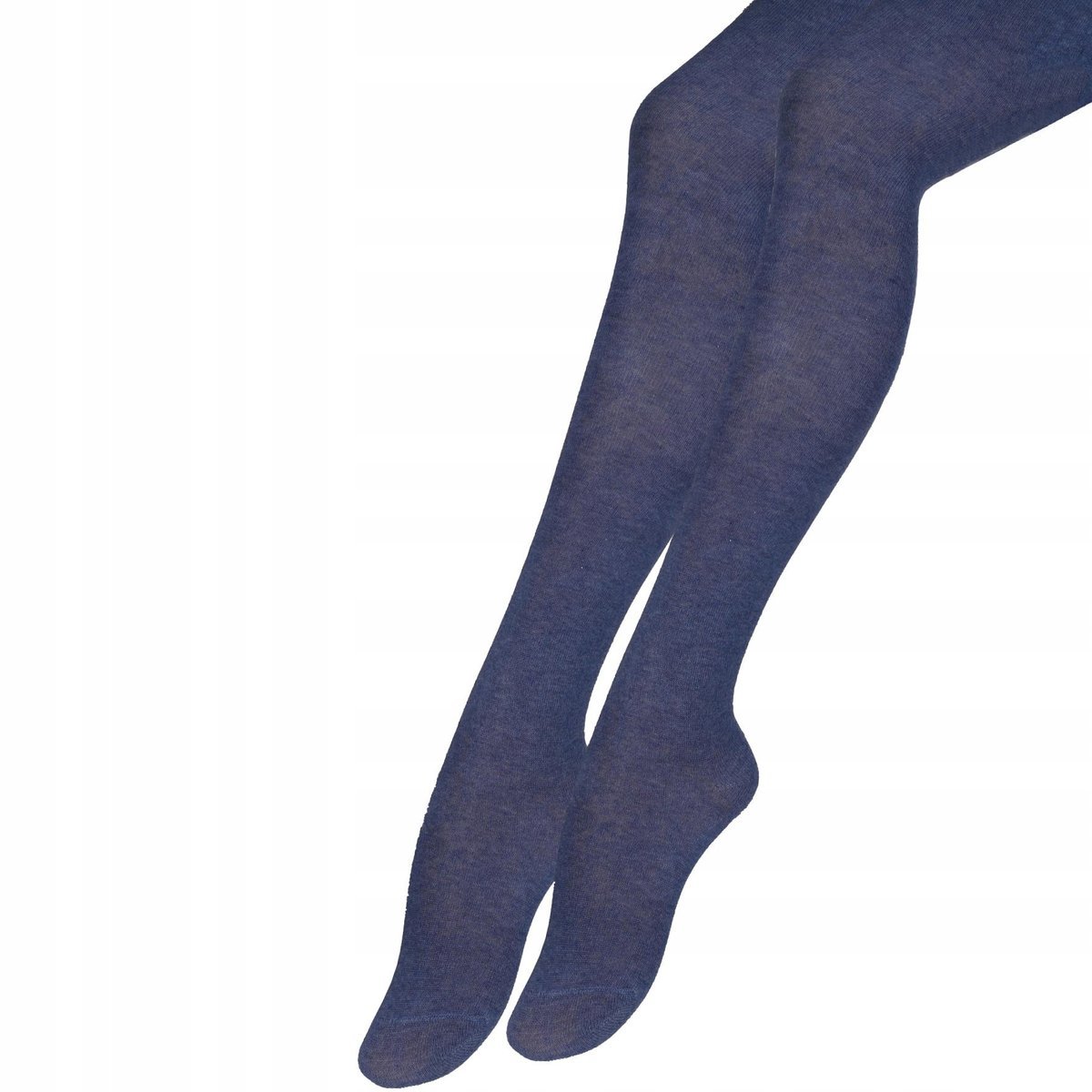 BAWEŁNIANE Rajstopy Dziecięce Dziewczęce Jeansowe MORAJ Gładkie r. 92-98