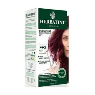 Herbatint Farba 150ml, Herbatint Farba 150ml: FF3 Śliwkowy SZYBKA WYSYŁKA - Farby do włosów i szampony koloryzujące - miniaturka - grafika 1