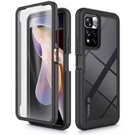 Etui i futerały do telefonów - Tech-Protect Etui Defense360 do Xiaomi Redmi Note 11 Pro+ Plus 5G Czarny - miniaturka - grafika 1