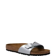 Klapki i japonki damskie - Birkenstock Klapki Madrid | narrow fit | z dodatkiem skóry - miniaturka - grafika 1