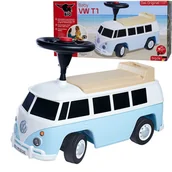 Jeździki dla dzieci - BIG Jeździk VW T1 Niebieski Kamper Volkswagen Van - miniaturka - grafika 1