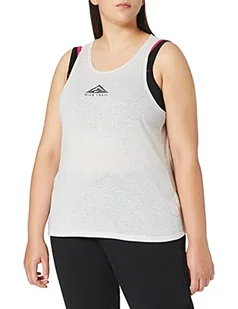 NIKE Nike Damska koszulka City Sleek Trail Lt Smoke Grey/Grey Fog/Reflect S CZ9553-077 - Koszulki i topy damskie - miniaturka - grafika 1