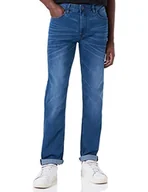 Spodenki męskie - Blend BHTwister fit - 20715000 męskie spodnie jeansowe Denim Jeans, Denim Middle Blue (200291), 33W / 32L - miniaturka - grafika 1