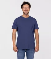 Koszulki męskie - T-shirt regular UNION JACK 6210 INDIGO-M - miniaturka - grafika 1