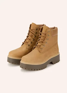 Timberland Botki Sznurowane Stone Street 6 Inch braun - Botki damskie - miniaturka - grafika 1