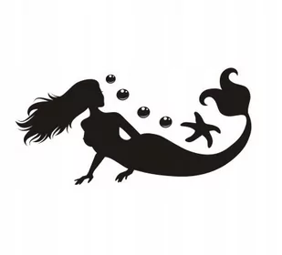 Naklejka na ścianę dla dzieci syreny Syrenka Bella, 240x120 cm - Naklejki na ścianę Naklejka na ścianę dla dzieci syreny Syrenka Bella, 240x120 cm - Naklejki na ścianę - miniaturka - grafika 1