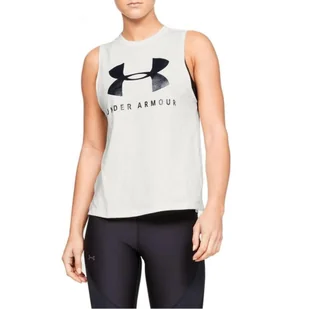 Koszulka treningowa damska Under Armour Sportstyle Graphic Muscle - Koszulki sportowe damskie - miniaturka - grafika 1