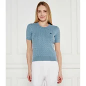 Swetry damskie - Lacoste Sweter | Regular Fit - miniaturka - grafika 1