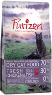 Sucha karma dla kotów - Purizon Sterilised Adult dla kota indyk i kurczak 0,4 kg - miniaturka - grafika 1