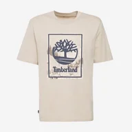 Koszulki męskie - TIMBERLAND T-SHIRT FRONT SEASONAL GRAPHIC TEE - Timberland - miniaturka - grafika 1