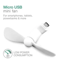 Wentylatory - Leziter Digifan Mini przenośny wentylator USB do urządzeń mobilnych - miniaturka - grafika 1