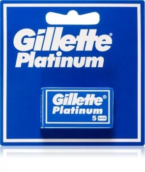 Gillette Double Edge Platinum Ostrza do maszynki dla mężczyzn x5