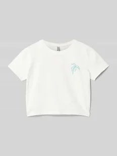 T-shirt krótki z nadrukiem z motywem - Koszulki dla dziewczynek - miniaturka - grafika 1