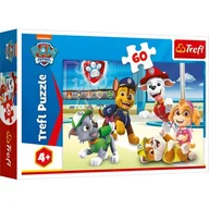 Puzzle - Puzzle 60 elementów W świecie piesków Psi Patrol (Paw Patrol) (17392). od 4 lat - miniaturka - grafika 1